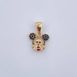 Dije Cabeza Raton 1.9gr / 1.9cm / Oro 18K $