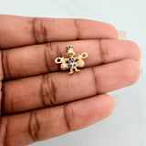 Herraje Pato Bolsa Dinero 1.6gr / 1.7cm / Oro Amarillo 18K %