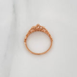 Anillo 15´S Corona 1.75 g / T6 1/2 Oro Rosa 18K