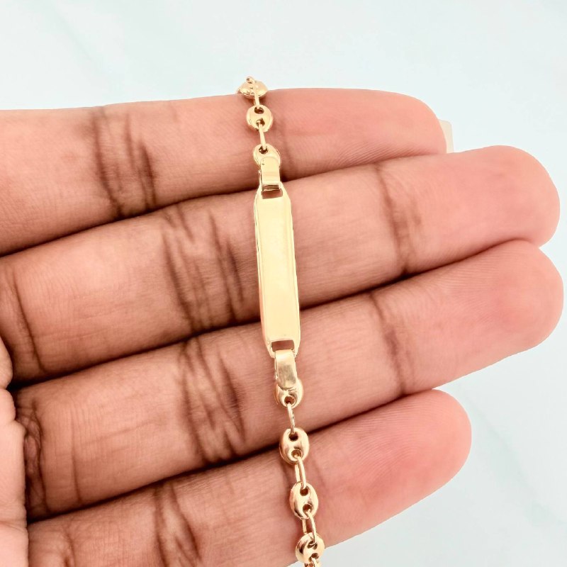 Pulso Bebé Gc Placa 1.65 g / 15 cm / 3.3 mm Oro Amarillo 18K