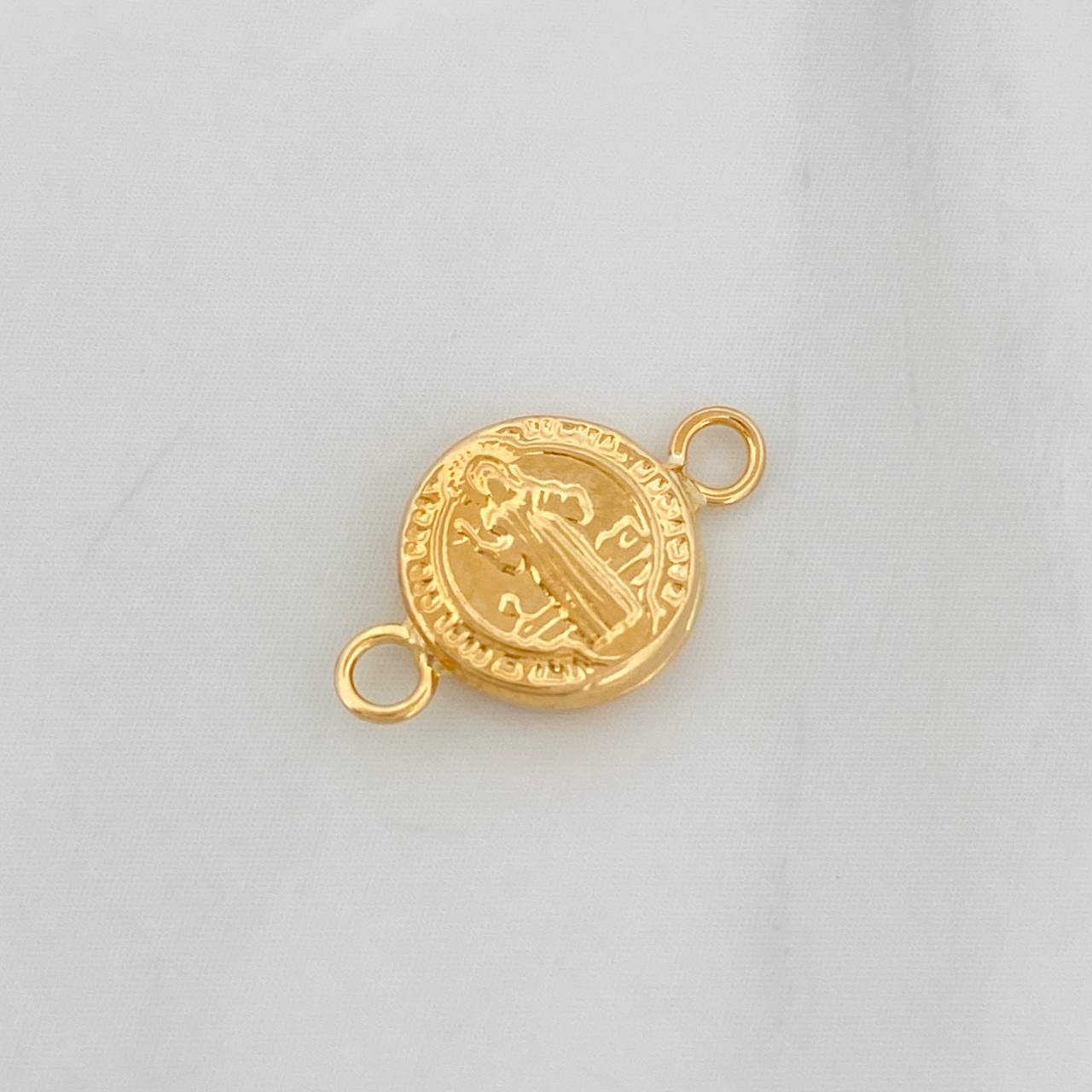 Herraje San Benito 0.35g / 1.5cm Oro Amarillo 18K