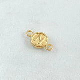 Herraje Letra N 0.6gr / 1.8cm / Oro Amarillo 18K