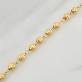 Pulso Espiga Tipo Militar 2.75 g / 18 cm / 4 mm Oro Amarillo 18K