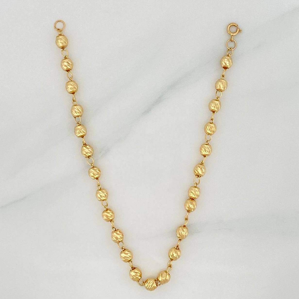 Pulso Espiga Tipo Militar 2.75 g / 18 cm / 4 mm Oro Amarillo 18K