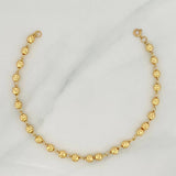 Pulso Espiga Tipo Militar 2.75 g / 18 cm / 4 mm Oro Amarillo 18K