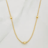 Cadena Espiga 2.9 g / 42.5 cm / 4 mm Oro Amarillo 18K