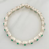 Pulso Halo Tennis 20.55 g / 17 cm / 7.6 mm Plata 925