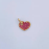 Dije Corazon 1.35gr / 1.8cm / Oro 18K &