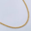 Cadena Cubana 4.05gr / 60.4cm / 2.1mm Oro Amarillo +0 18K $