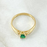Anillo Solitario Central 2.5gr / T6 / Oro Amarillo 18K