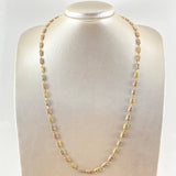 Cadena GC Rustica Tornillo 9.4gr / 60cm / Tres Oros 18K