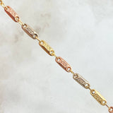 Cadena Rustica Tribal 9gr / 60cm / Tres Oros 18K