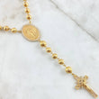 Rosario Cruz Cruzada Milagrosa 28.1gr / 60cm / Oro Amarillo 18K ©