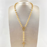 Rosario Cruz Cruzada Milagrosa 28.1gr / 60cm / Oro Amarillo 18K ©