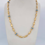 Cadena Rustica Eslabon 12.6gr / 56.6cm / Oro Amarillo 18K $