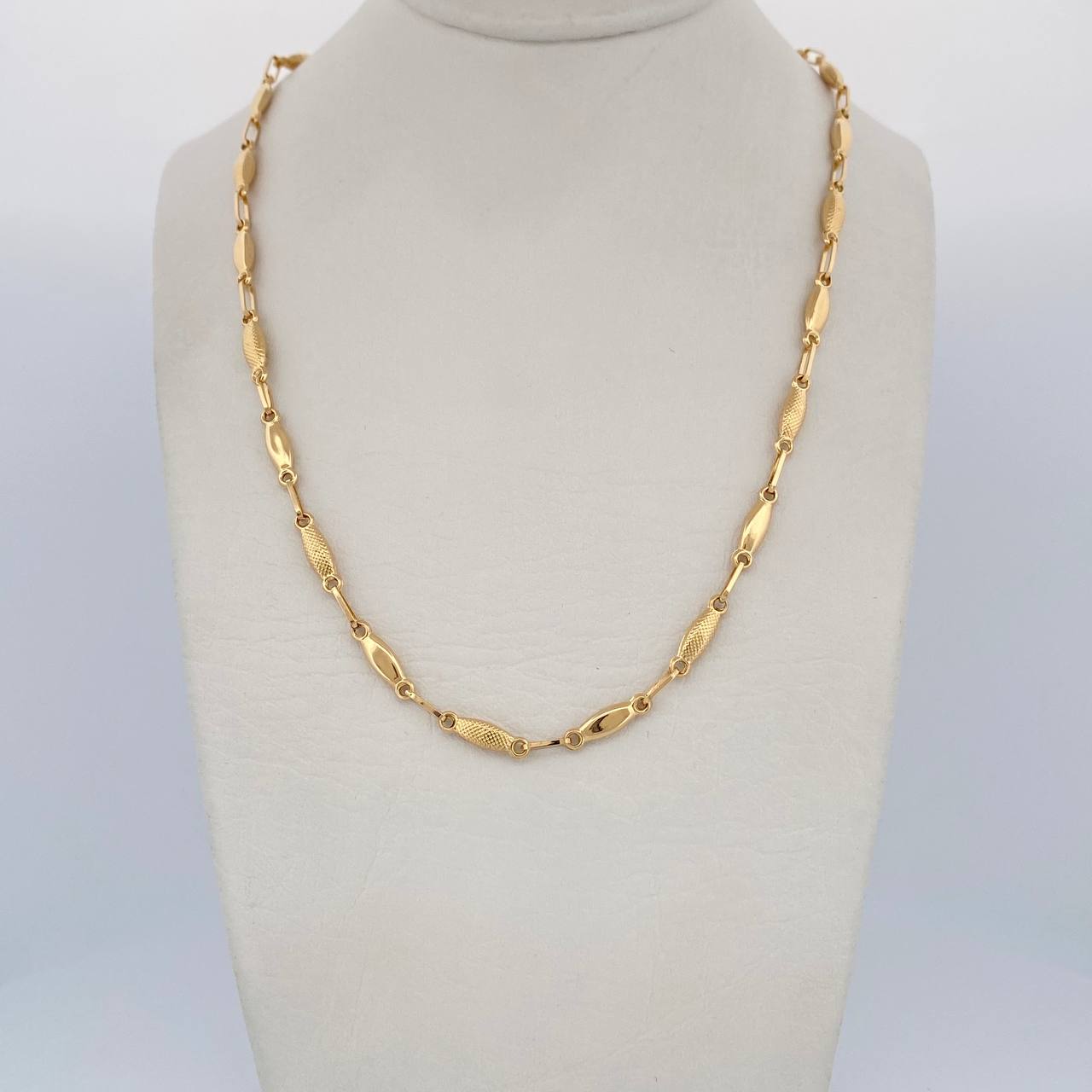 Cadena Capullo 8.1gr / 55.8cm / Oro Amarillo 18K $