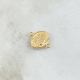 Herraje San José 0.85gr / 1.5cm-1.9cm / Mate Liso Oro Amarillo 18K *