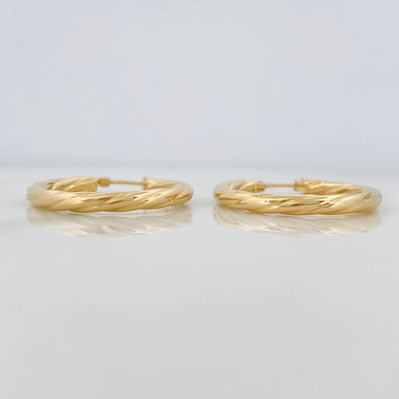 Candongas Mary 2.8g / 3cm Oro Amarillo 18K