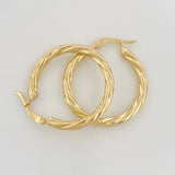 Candongas Mary 2.8g / 3cm Oro Amarillo 18K