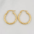 Candongas Sofi 1.9g / 2.3cm Oro Amarillo 18K