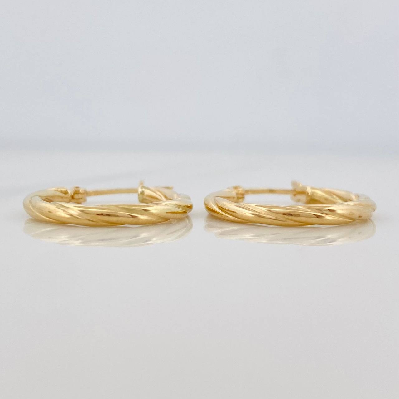 Candongas Sofi 1.9g / 2.3cm Oro Amarillo 18K