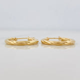Candongas Sofi 1.9g / 2.3cm Oro Amarillo 18K