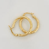 Candongas Sofi 1.9g / 2.3cm Oro Amarillo 18K