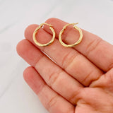 Candongas Sofi 1.9g / 2.3cm Oro Amarillo 18K