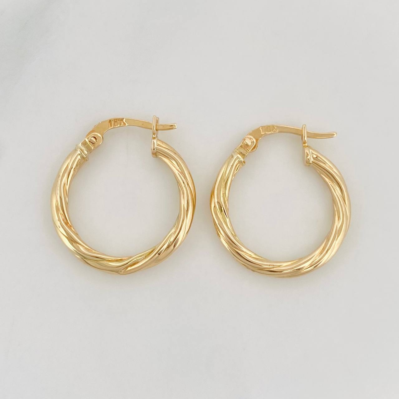 Candongas Kari 1.3g / 2cm Oro Amarillo 18K