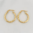 Candongas Kari 1.3g / 2cm Oro Amarillo 18K