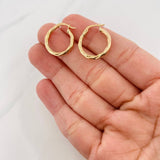 Candongas Kari 1.3g / 2cm Oro Amarillo 18K