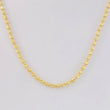 Cadena Militar Media Militar 13.7g / 47.5cm / 3.65mm Oro Amarillo 18K