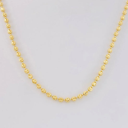 Cadena Militar Media Militar 13.7g / 47.5cm / 3.65mm Oro Amarillo 18K