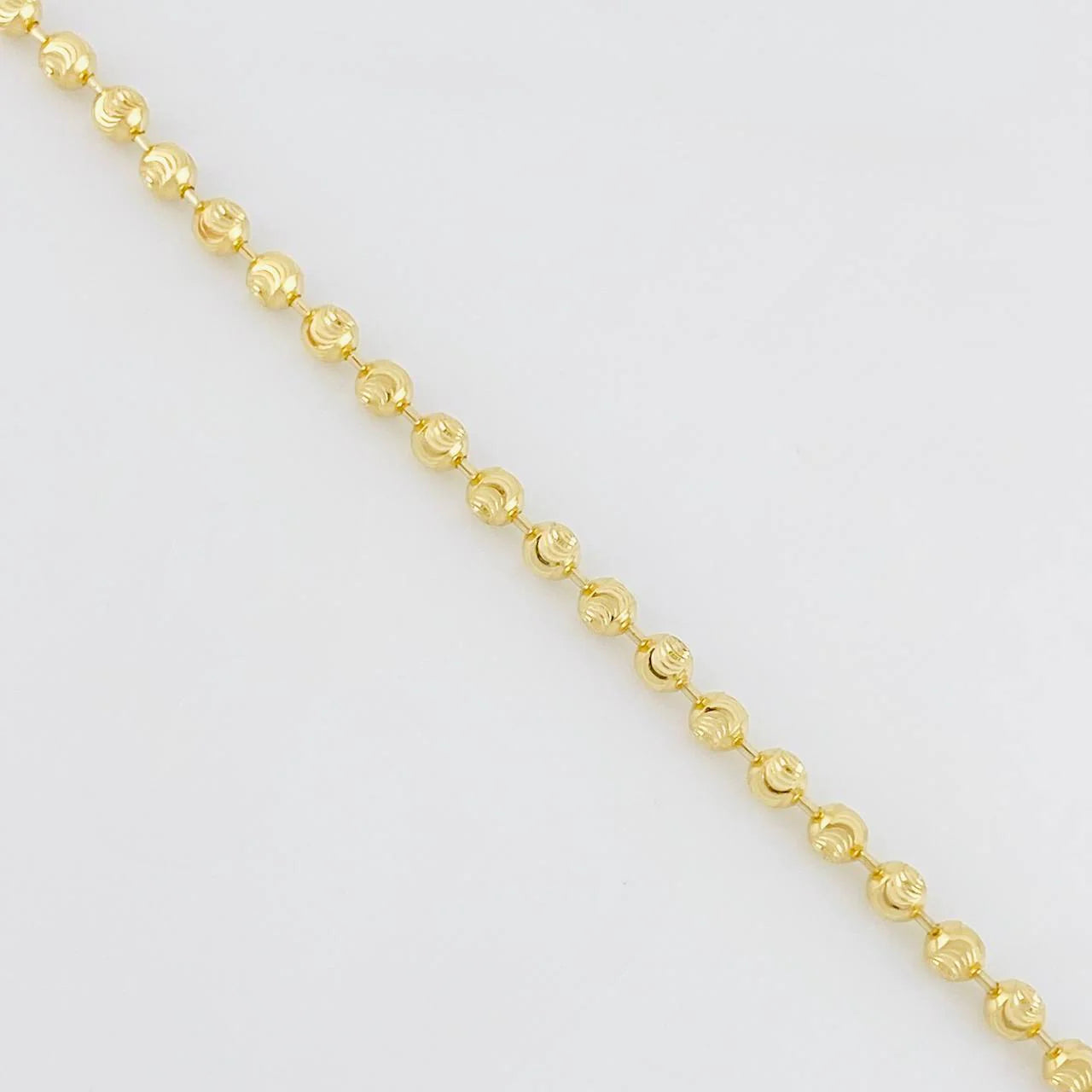 Cadena Militar Media Militar 14.1g / 46cm / 3.65mm Oro Amarillo 18K