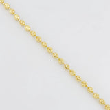 Cadena Militar Media Militar 14.1g / 46cm / 3.65mm Oro Amarillo 18K
