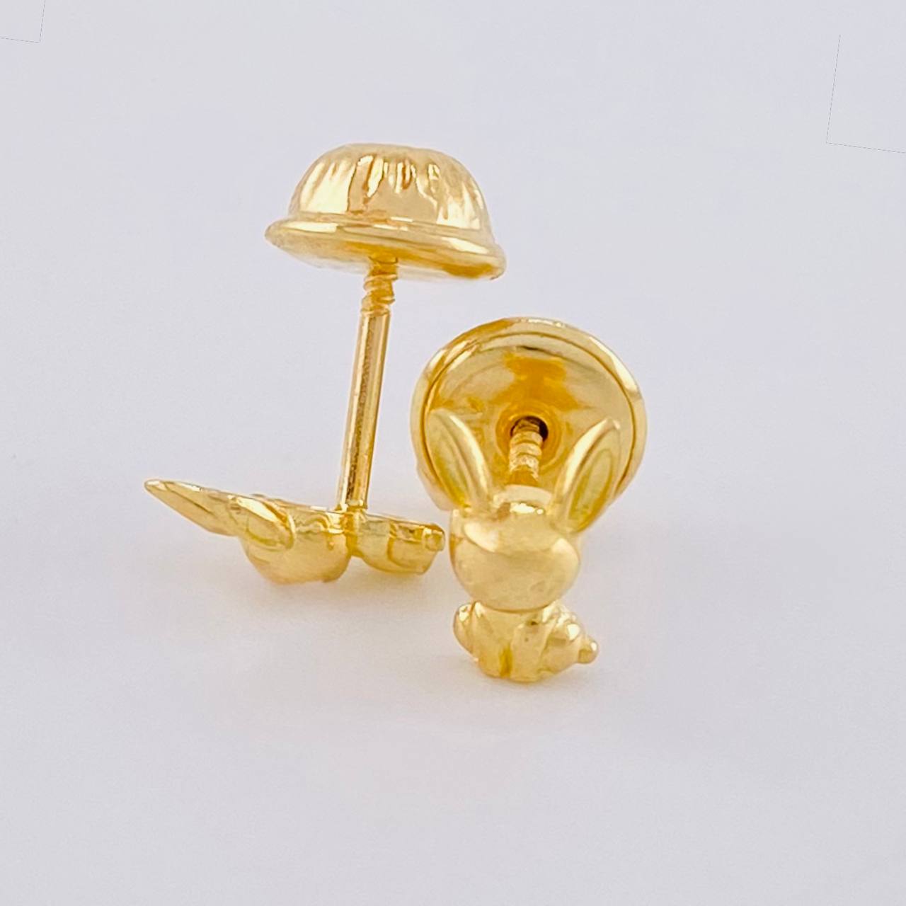 Topos Conejo De Pascua 0.6 g / 6.3 mm Oro Amarillo 18K