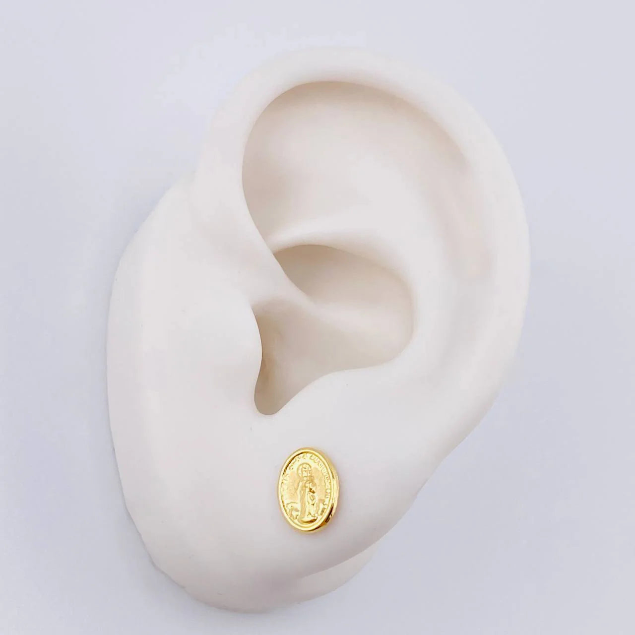 Topos Maria Auxiliadora 0.7 g / 9 mm Oro Amarillo 18K