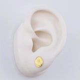 Topos Maria Auxiliadora 0.75 g / 9 mm Oro Amarillo 18K