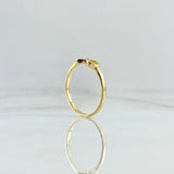 Anillo Silueta Infinito 1.45gr / T5 1/2 / Liso   Oro Amarillo 18K *