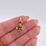 Dije Pato Bolsa Dinero 1.45gr / 2.2cm / Oro Amarillo 18K