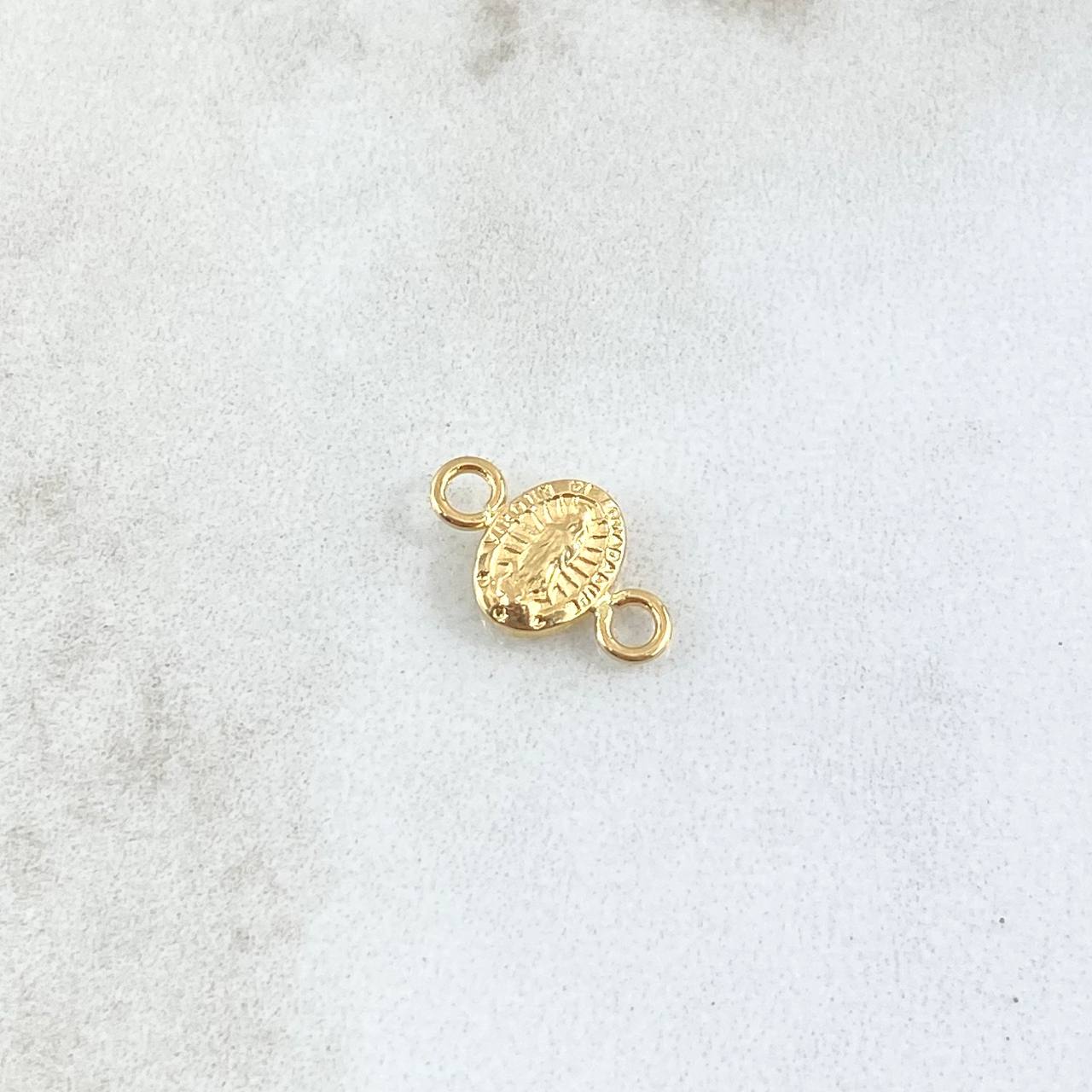 Herraje Virgen De Guadalupe 0.35gr / 1.4cm / Oro Amarillo 18K ©