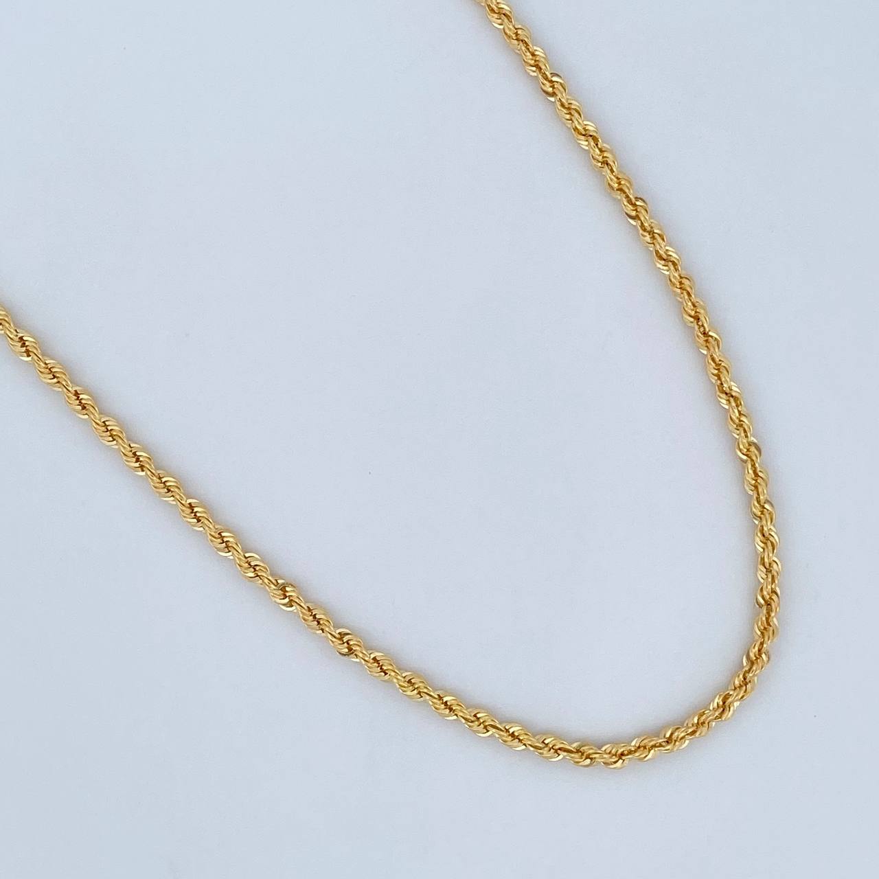 Cadena Lazo 5.65gr / 60cm / 2.55mm Oro Amarillo +3 $