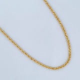 Cadena Lazo 5.65gr / 60cm / 2.55mm Oro Amarillo +3 $