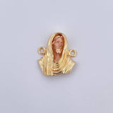 Herraje Rostro de Cristo 3gr / 2.7cm / Oro 18K &