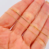 Cadena Serpiente 1.35gr / 45cm / Oro Amarillo +3 18K &