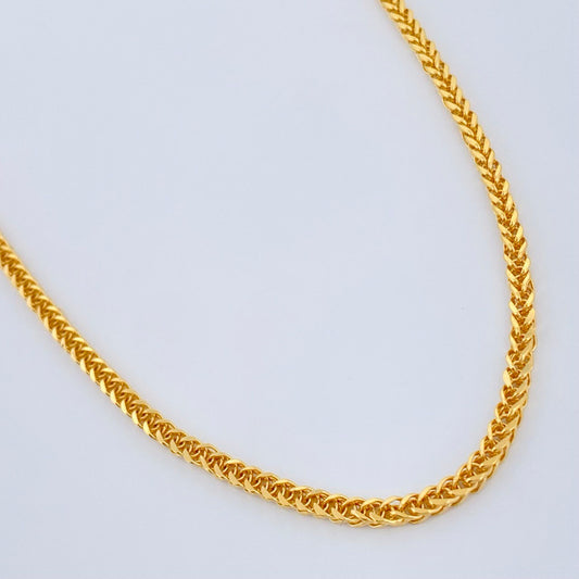 Cadena Franco 5.05gr / 45cm / Oro Amarillo +3 18K &
