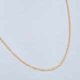 Cadena Escalera Plana 1.3gr / 45.3cm / Tres Oros +3 18K &