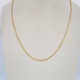 Cadena Veneciana 1.9gr / 50cm / Oro Amarillo +3 18K &