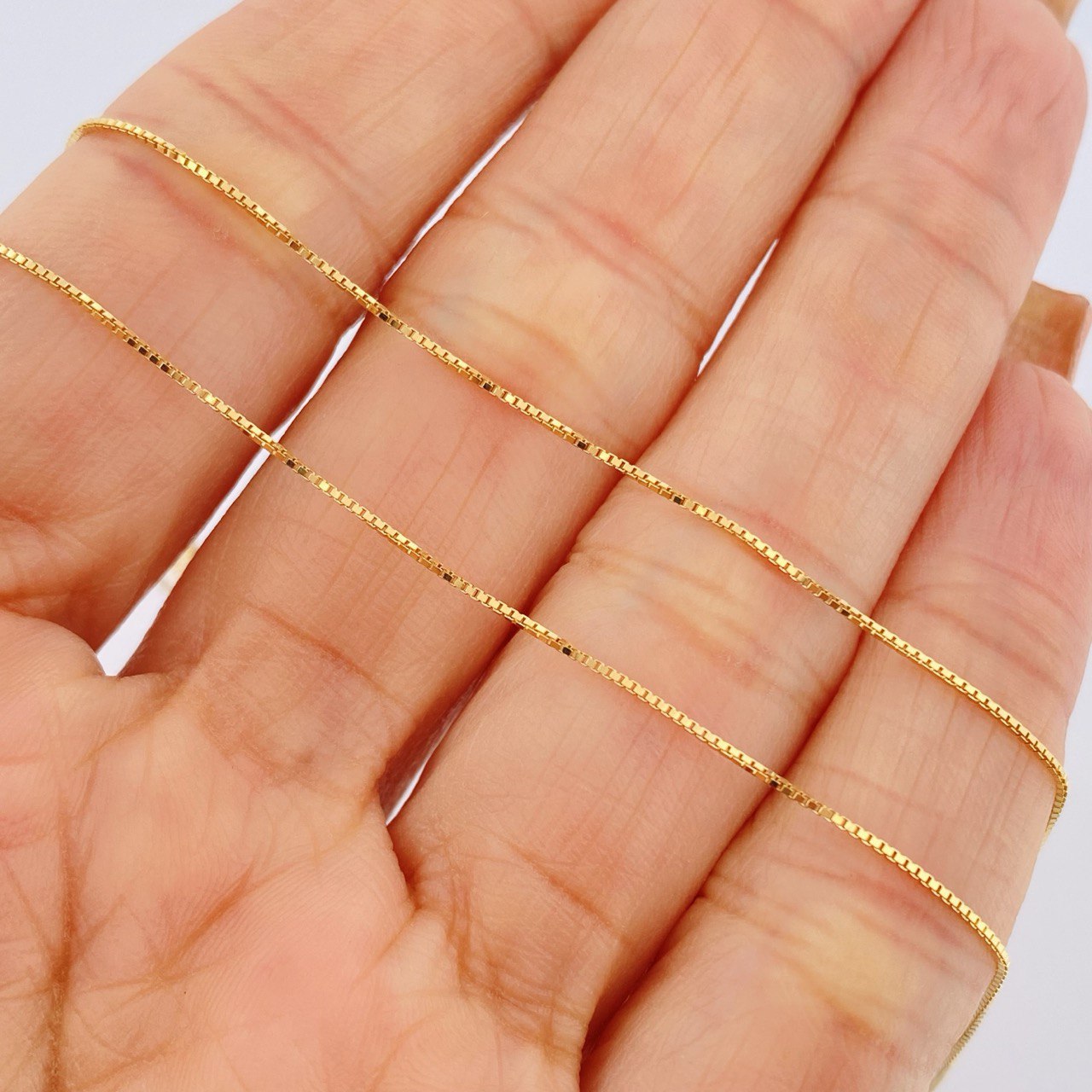 Cadena Veneciana 1.9gr / 50cm / Oro Amarillo +3 18K &