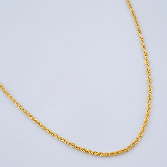 Cadena Lazo 1.5gr / 45cm / Oro Amarillo +3 18K $